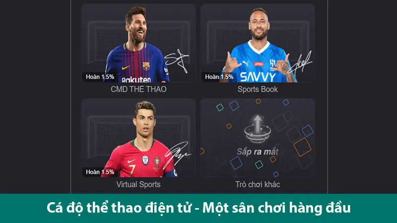 Tổng hợp các trò chơi cá độ hấp dẫn trong thể thao ảo 